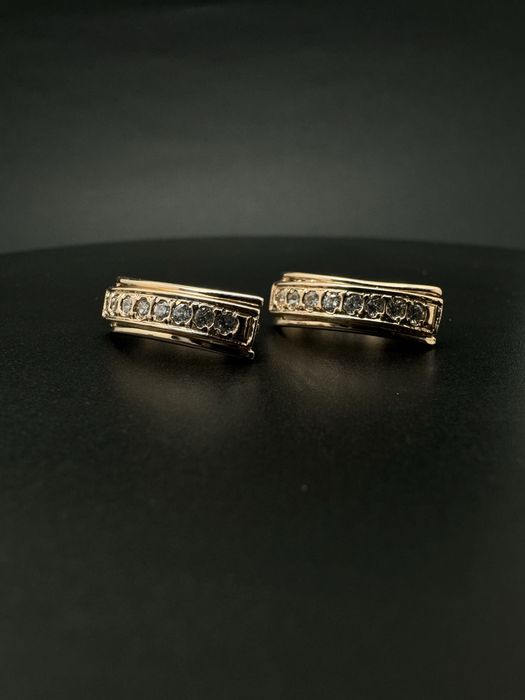 Золоті сережки / золотые серьги