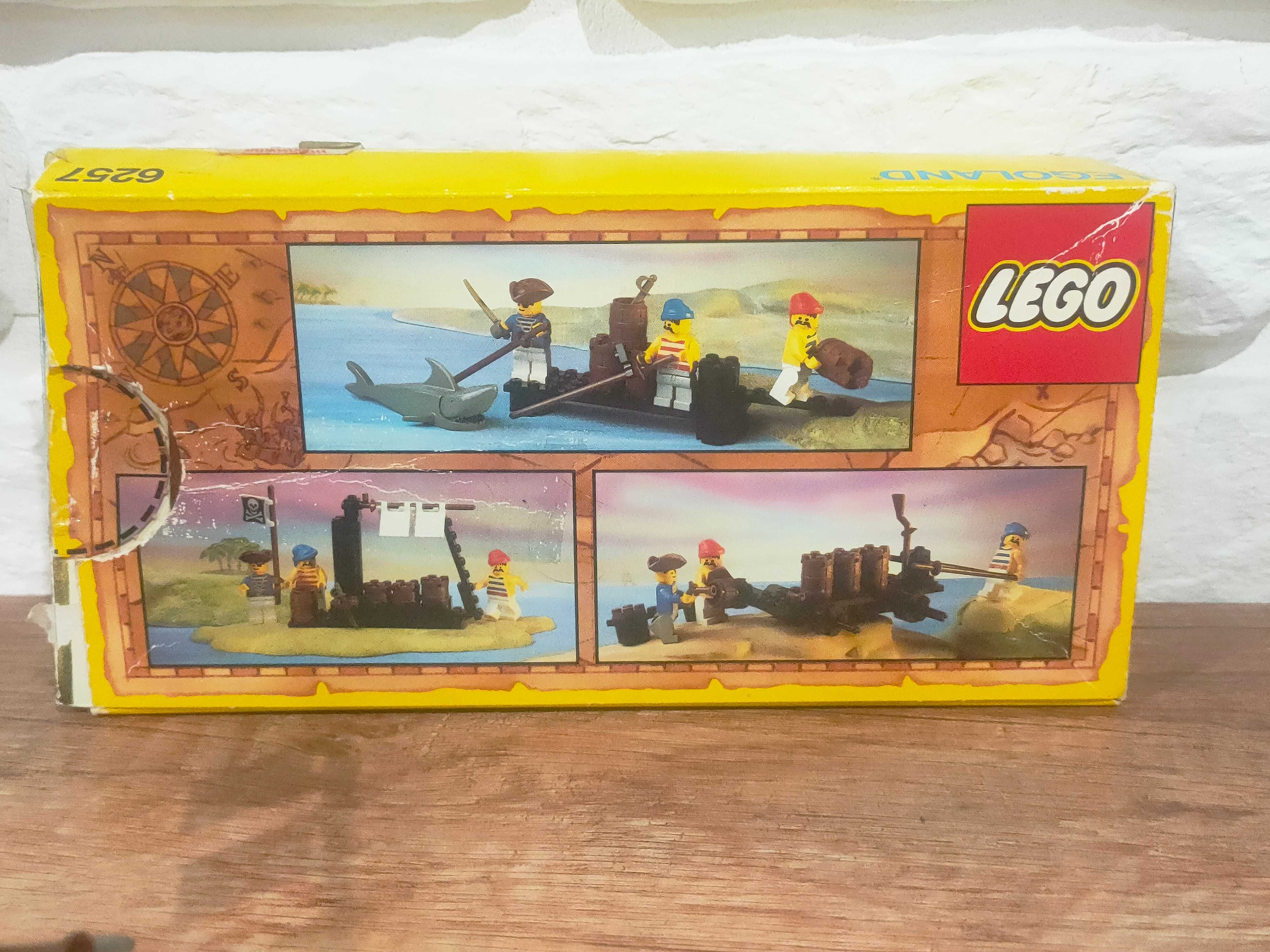 Lego PIRATES Piraci 6257 Tratwa Piracka z Pudełkiem