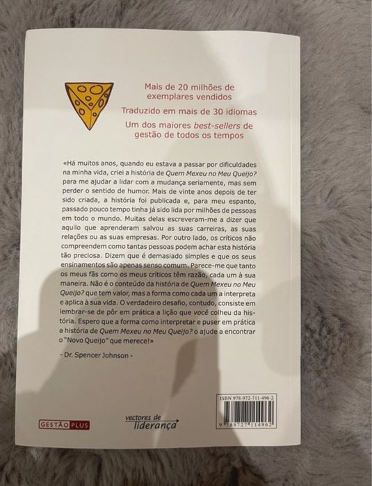 Livro “Quem mexeu no meu queijo?”