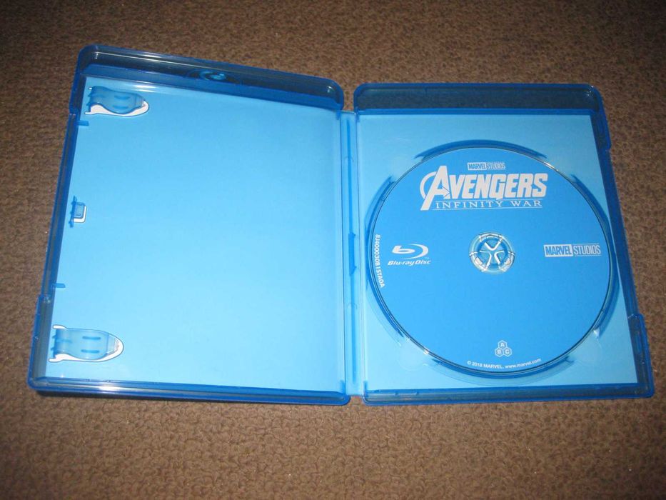 Blu-Ray "Vingadores: Guerra do Infinito" com Robert Downey Jr.