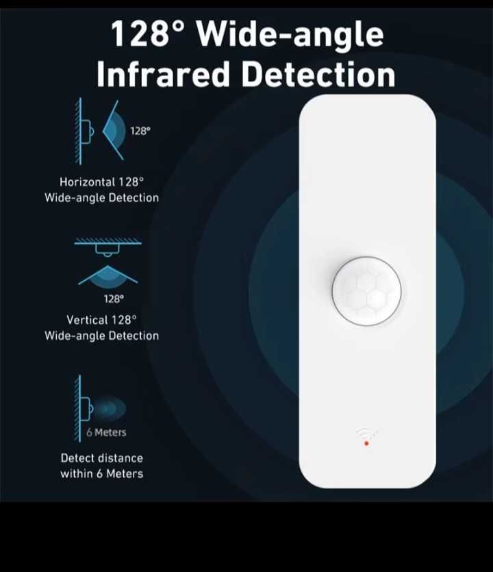 Tuya WiFi czujnik ruchu PIR inteligentny