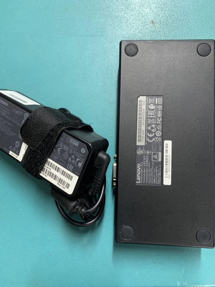 Док-станция Lenovo ThinkOad USB-C Doc 40A9