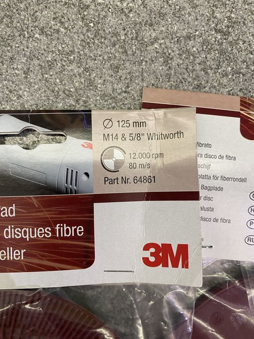 Talerz szlifierski 3M 125mm