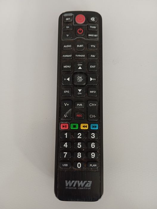 Pilot do dekodera dvbt2 Wiva .Orginał.Okazja!