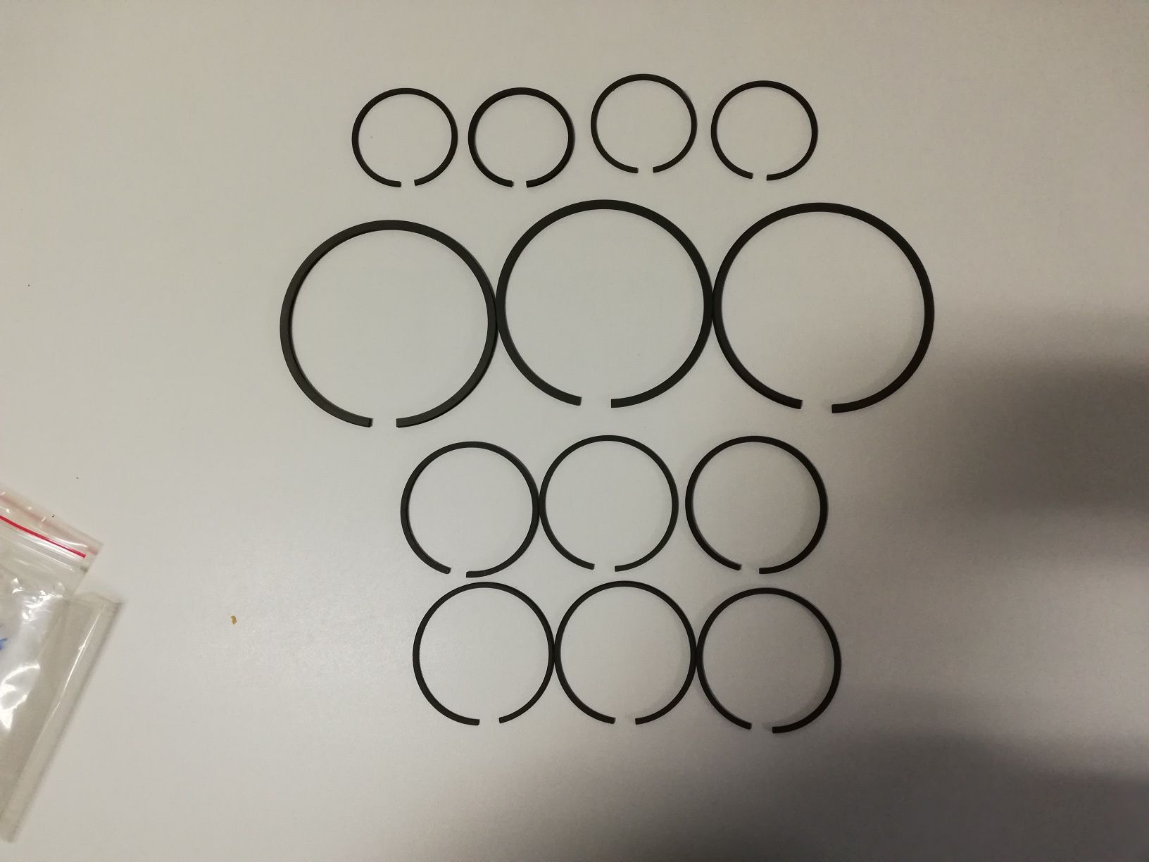 Material para compressores CIATA e RUBETE