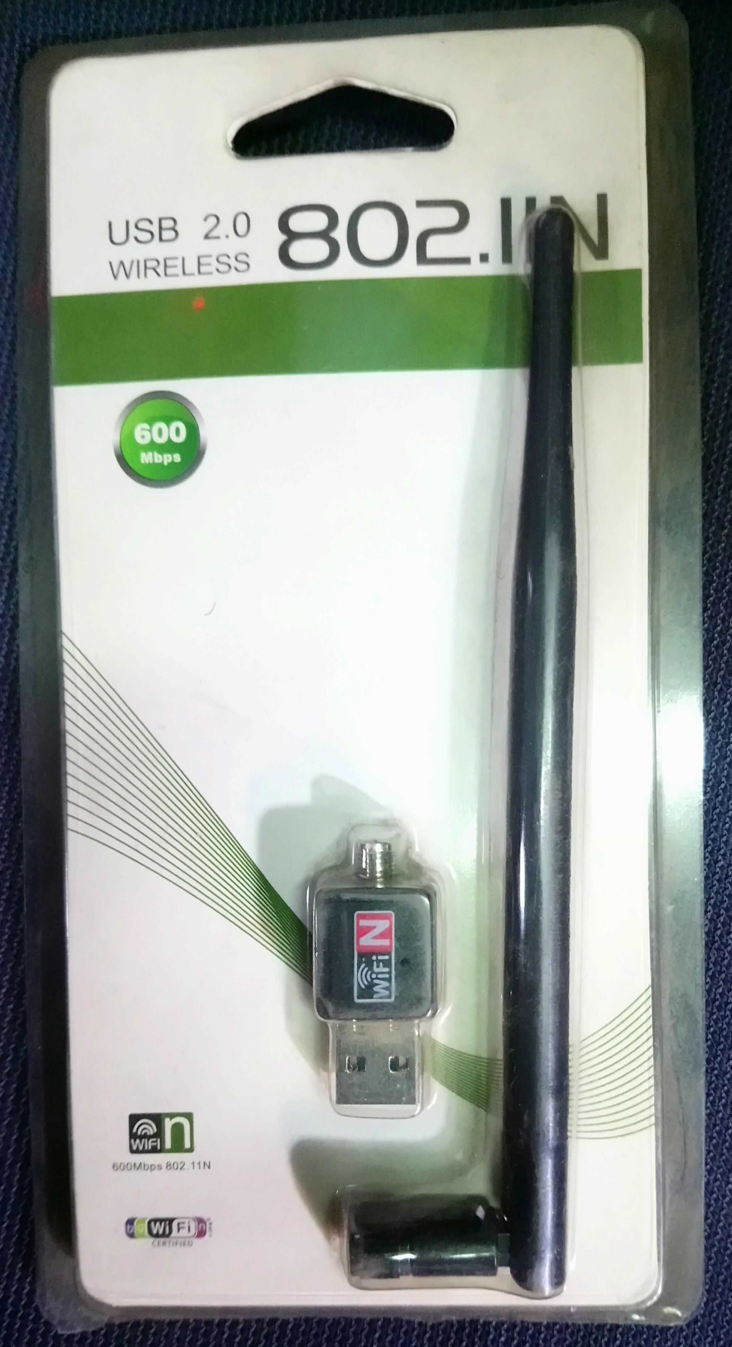 Адаптер WIFI USB 802.1 IN WF-2 300 Мбит/с