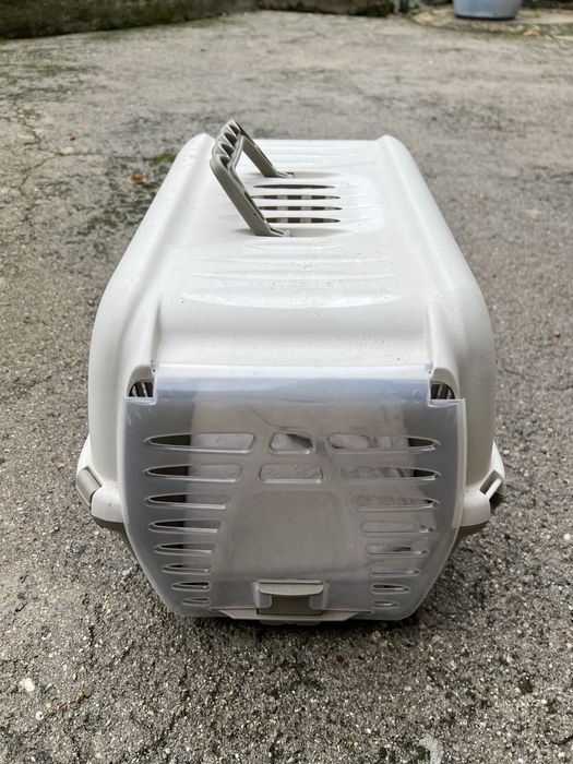 Mala de viagem ou de transporte para cao