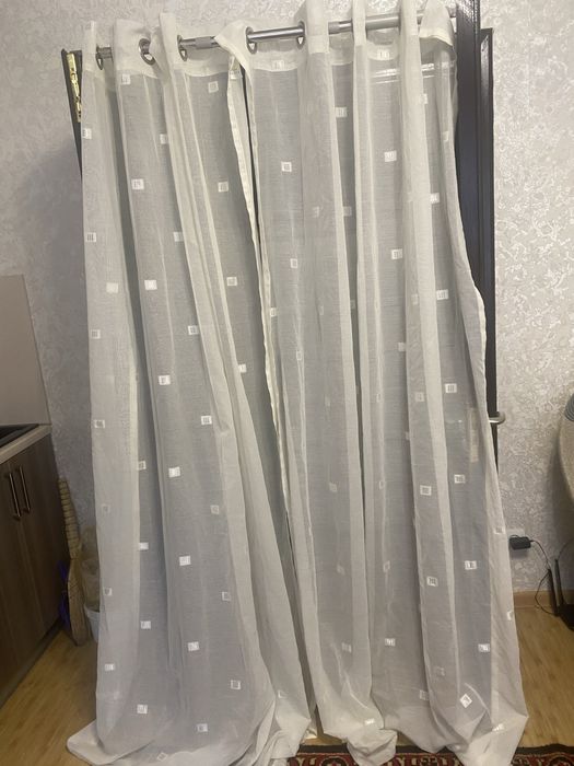 Красива тюль для вітальні чи спальні