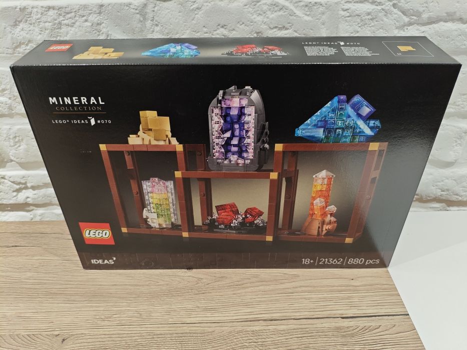 LEGO 21362 IDEAS Kolekcja minerałów
