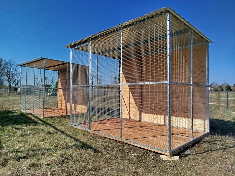 Woliera dla kota ptaków box klatka 3x2