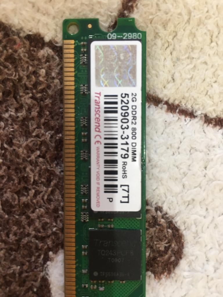 Оперативна память TRANSCEND 2 gb DDR2 800 DIMM