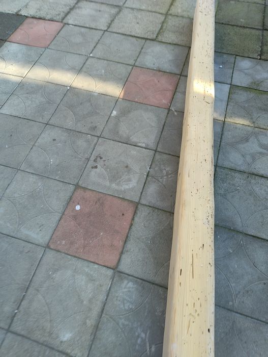 Stara belka zaimpregnowana do lakierowania