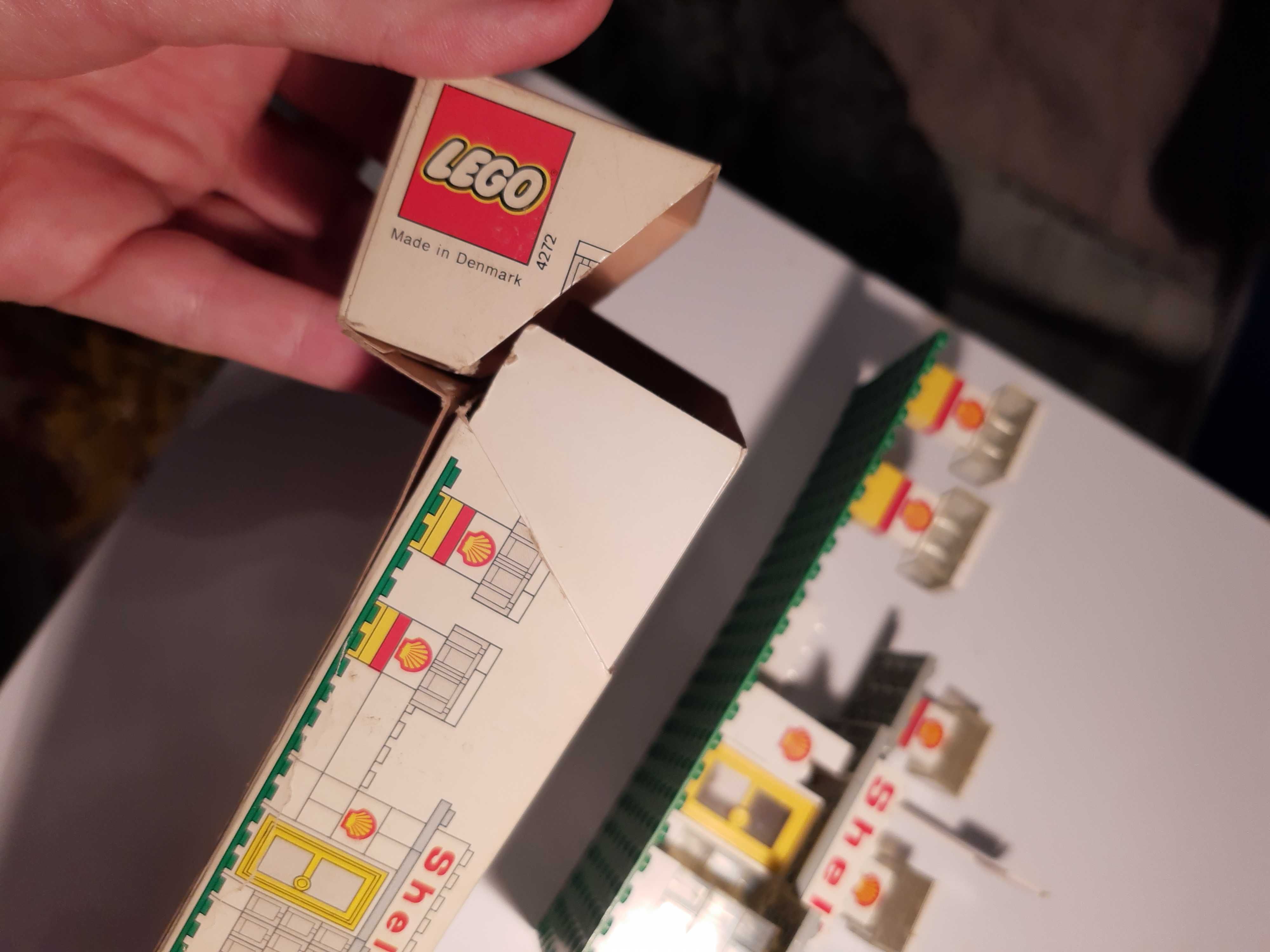 Klocki Lego kolekcjonerskie stacja benzynowa Shell 690 z 1974 roku