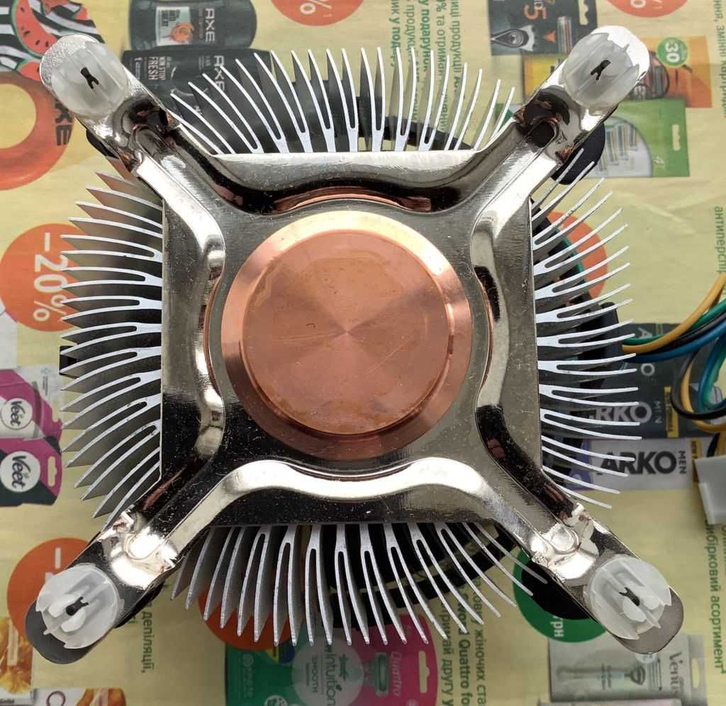 Кулер  Intel  Socket LGA 775 алюміній та мідь