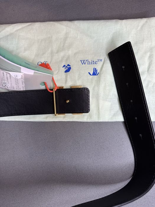 Nowy oryginalny pasek Off-White arrow damski S/M