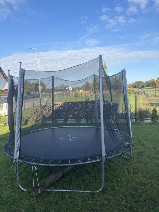 Trampolina ogrodowa, duża