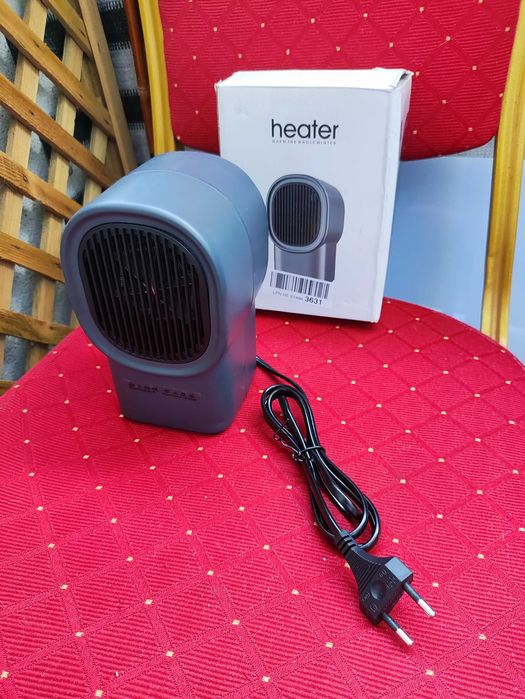 Grzejnik Elektryczny Termowentylator Farelka Przenośny Cichy ogrzewacz