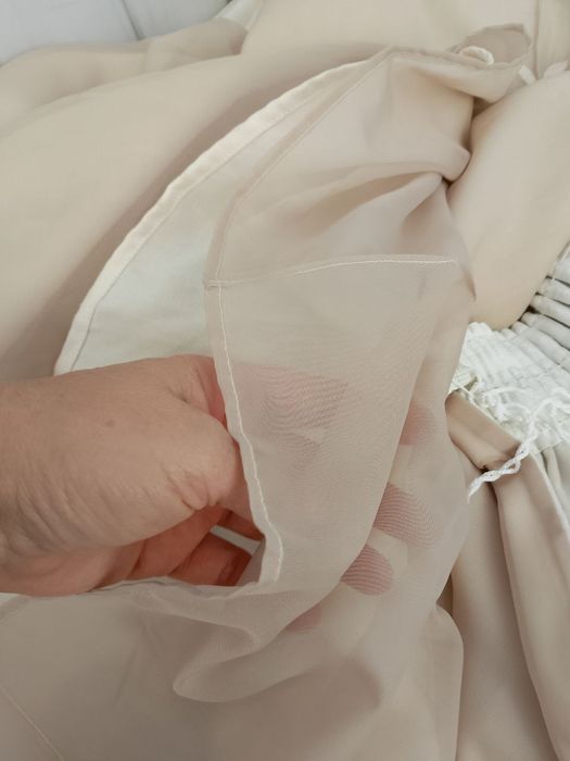 Шикарні штори блекаут, тюль. Ширина 165см, довжина180см