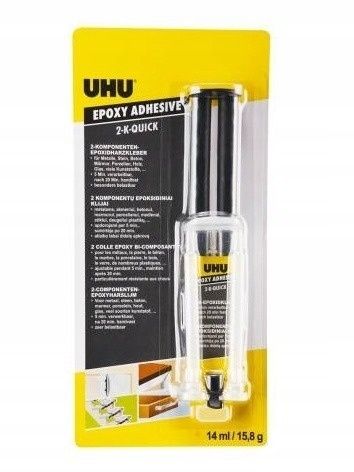 UHU dwuskładnikowy klej epoksydowy 14ml MOCNY