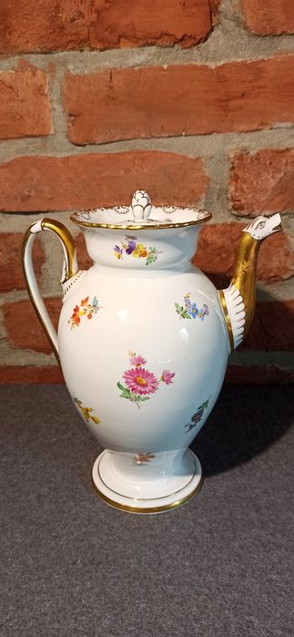 Królewska Porcelana MEISSEN Dzbanek do kawy Miśnia