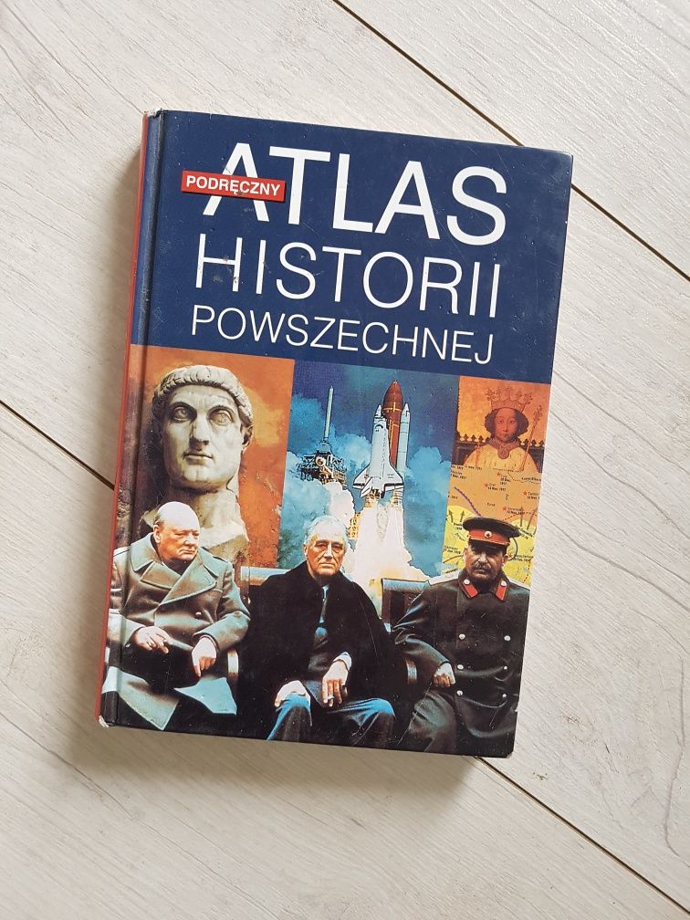 Atlas historii powszechnej historyczny świata książka geografia