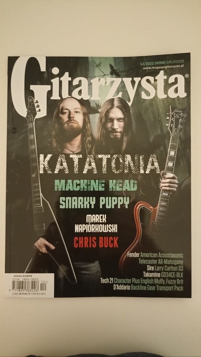 Magazyn Gitarzysta nr 12 Grudzień. Nowy !