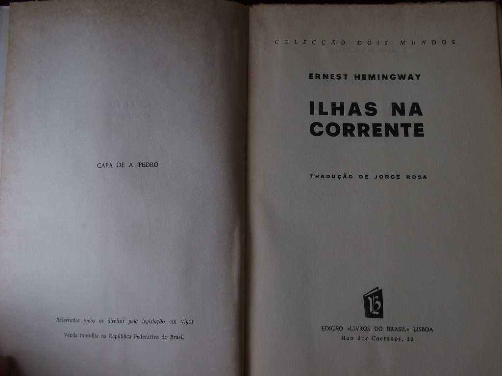 Livro Ilhas na corrente Ernest Hemingway Dois Mundos 127