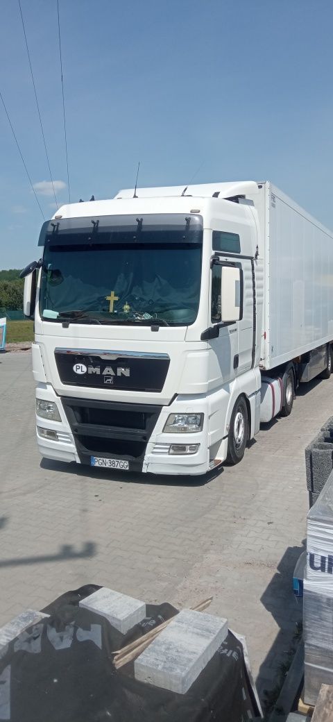 Man TGX 440km 2012r. Cały na poduszkach