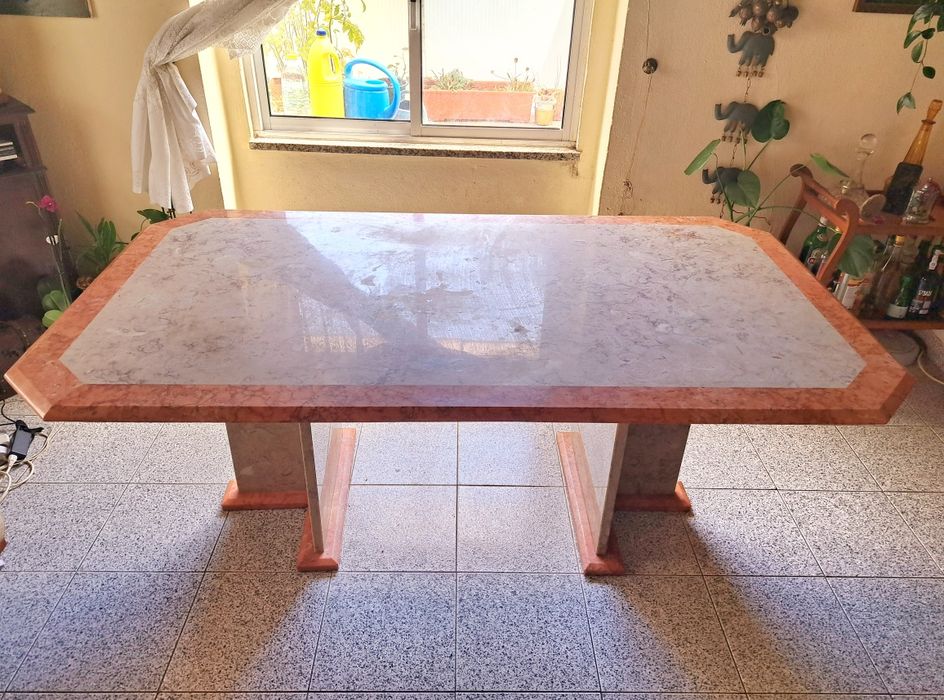 Mesas de Mármore com pedra Lioz