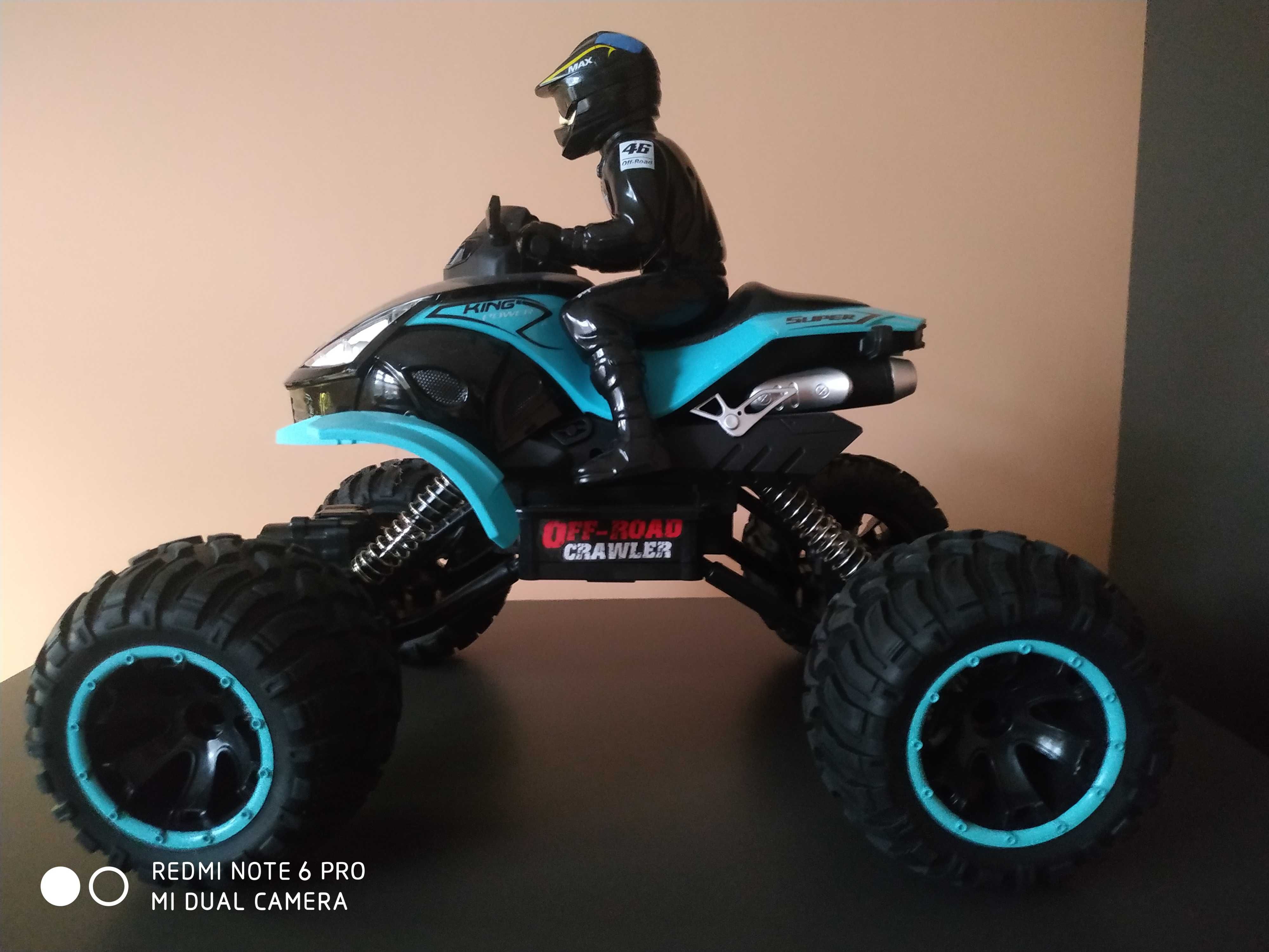 Duży Quad zdalnie sterowany 4WD RC Rock Crawler. Jak nowy!!!