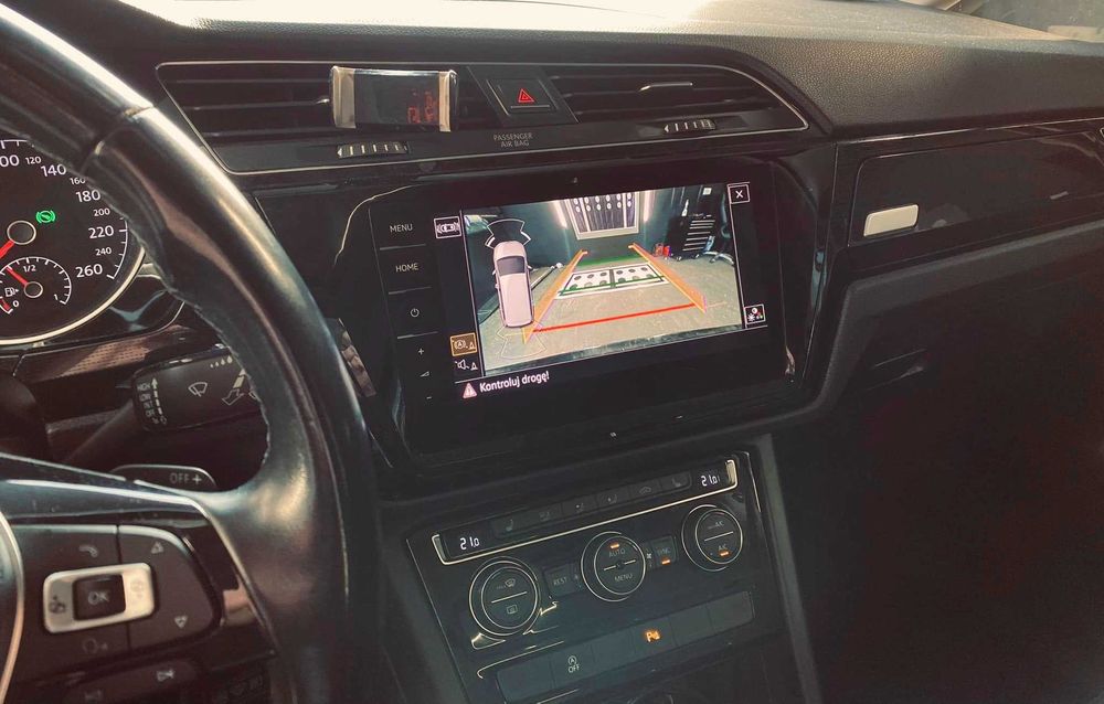 Montaż kamery cofania VW/AUDI/SEAT/SKODA 2014 do 2024