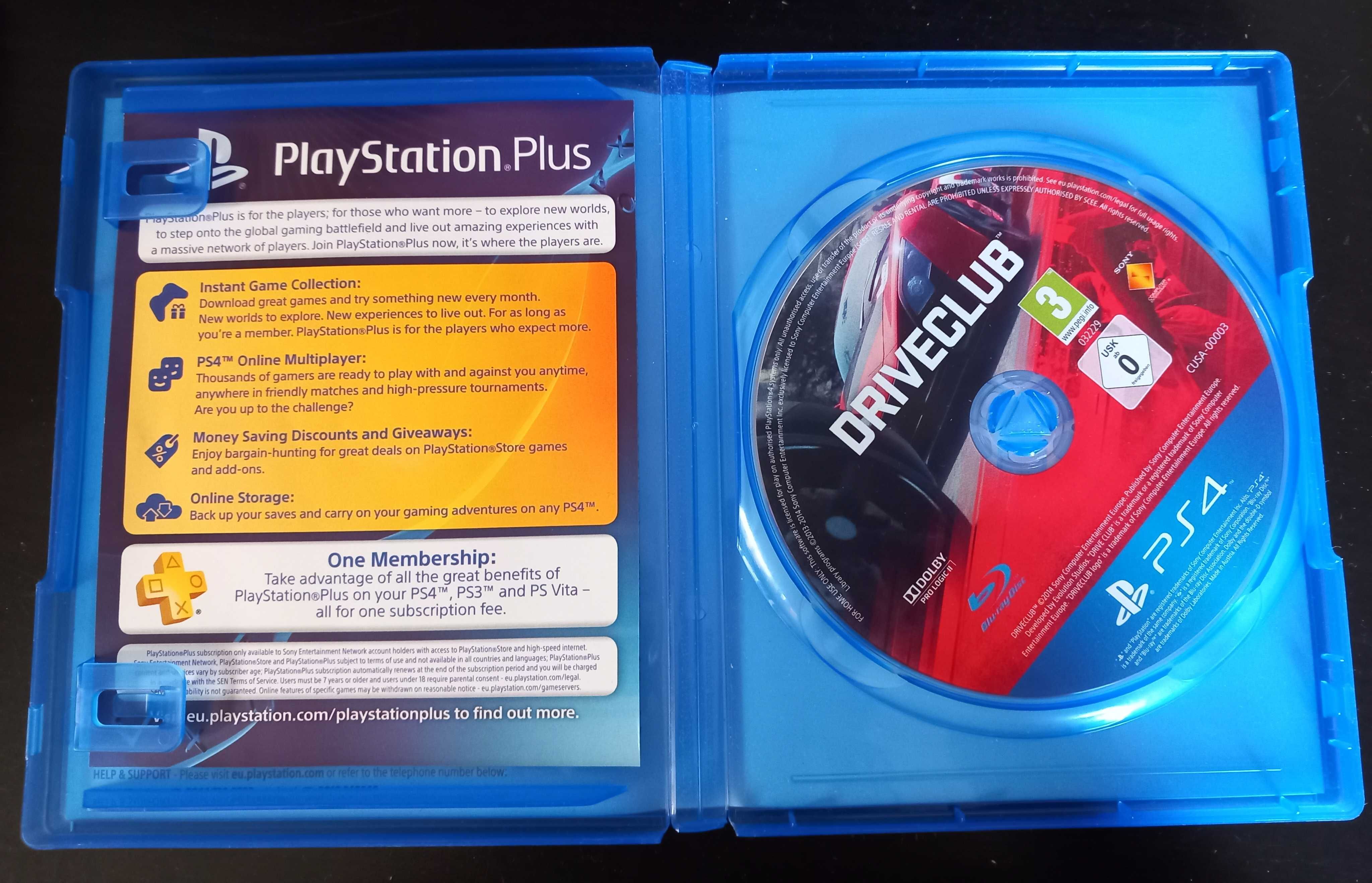 Jogo PS4 Drive Club Special Edition