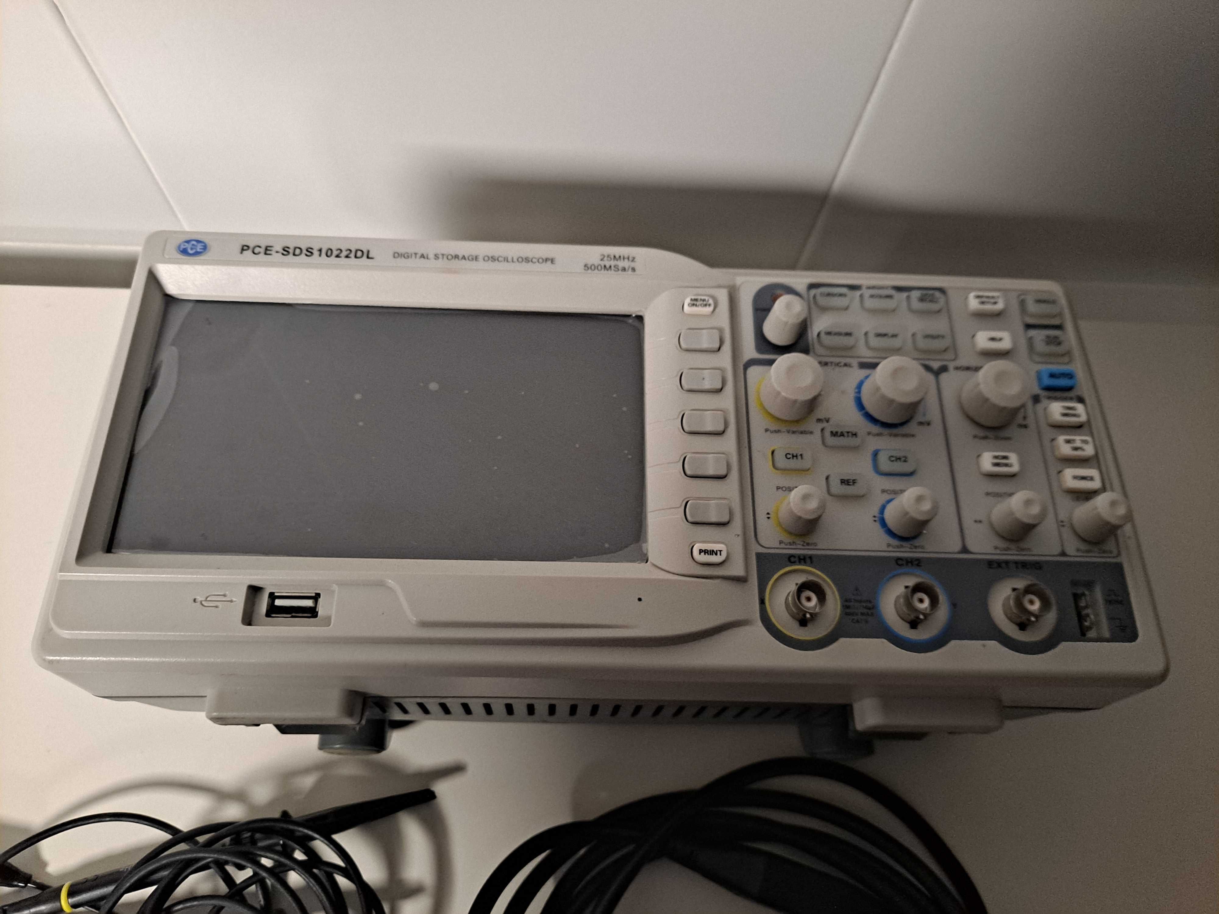 Osciloscópio Digital PCE-DSL1012