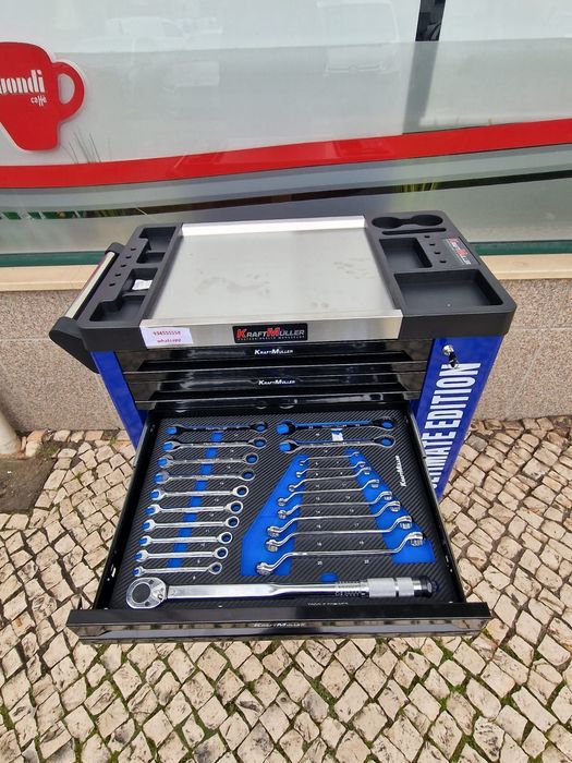 Carrinho de farraminta novo de 7 gavitas 6 chaise