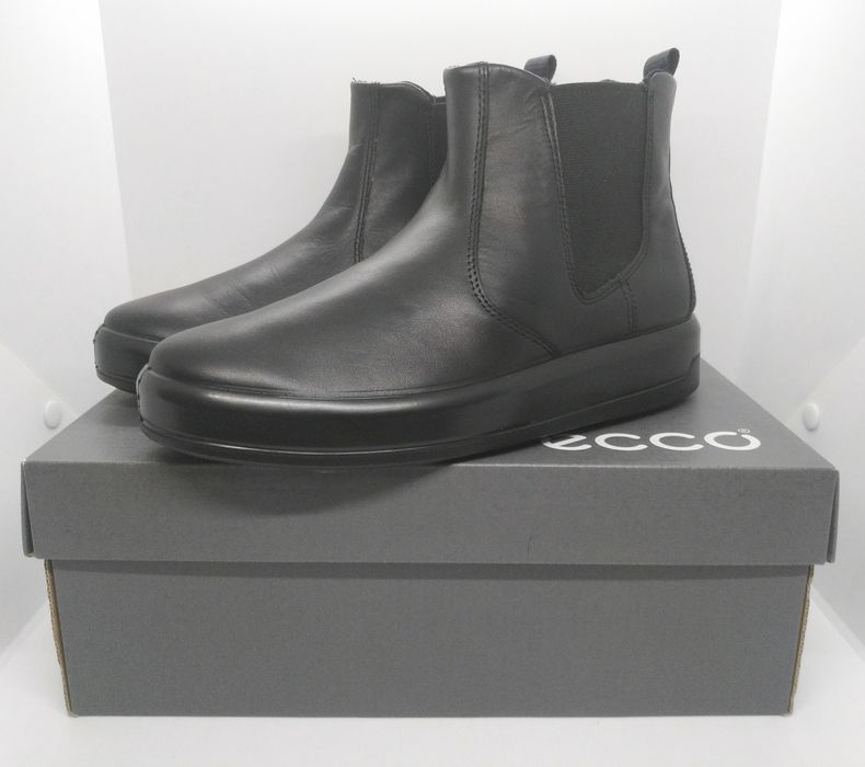 Кожаные EU36 ботинки челси Ecco оригинал
