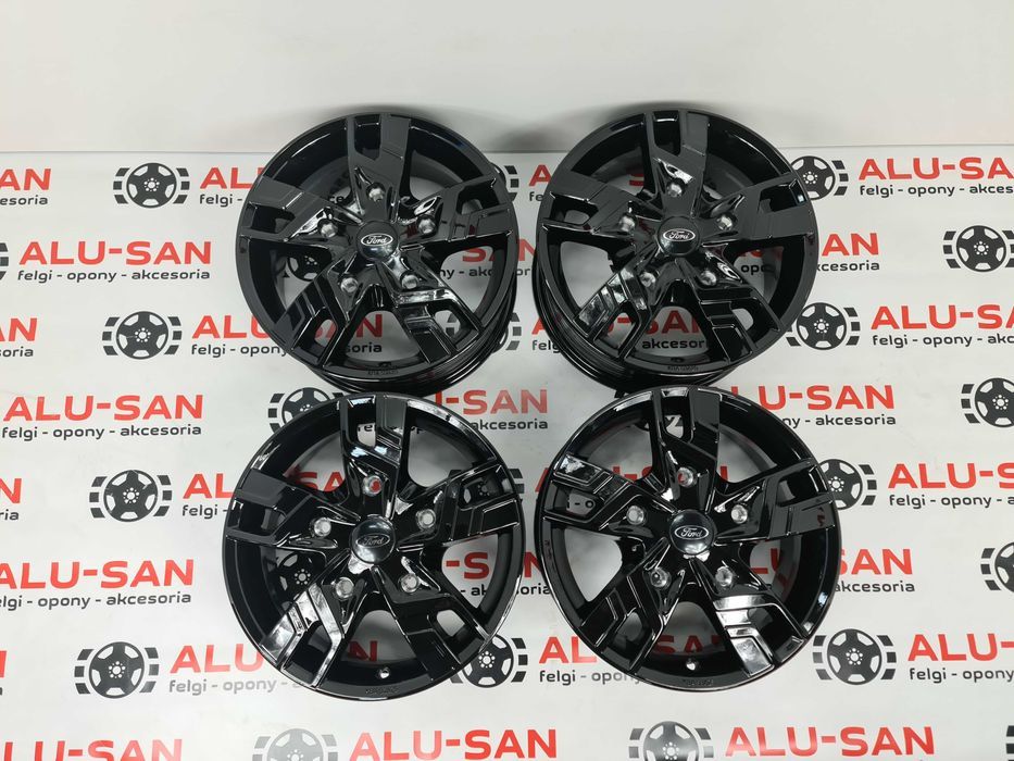 NOWE alufelgi FORD 16" 5x160 Tourneo CUSTOM Transit Custom CZARNY
