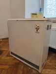 Grzejnik elektryczny z cegłami szamotowymi
