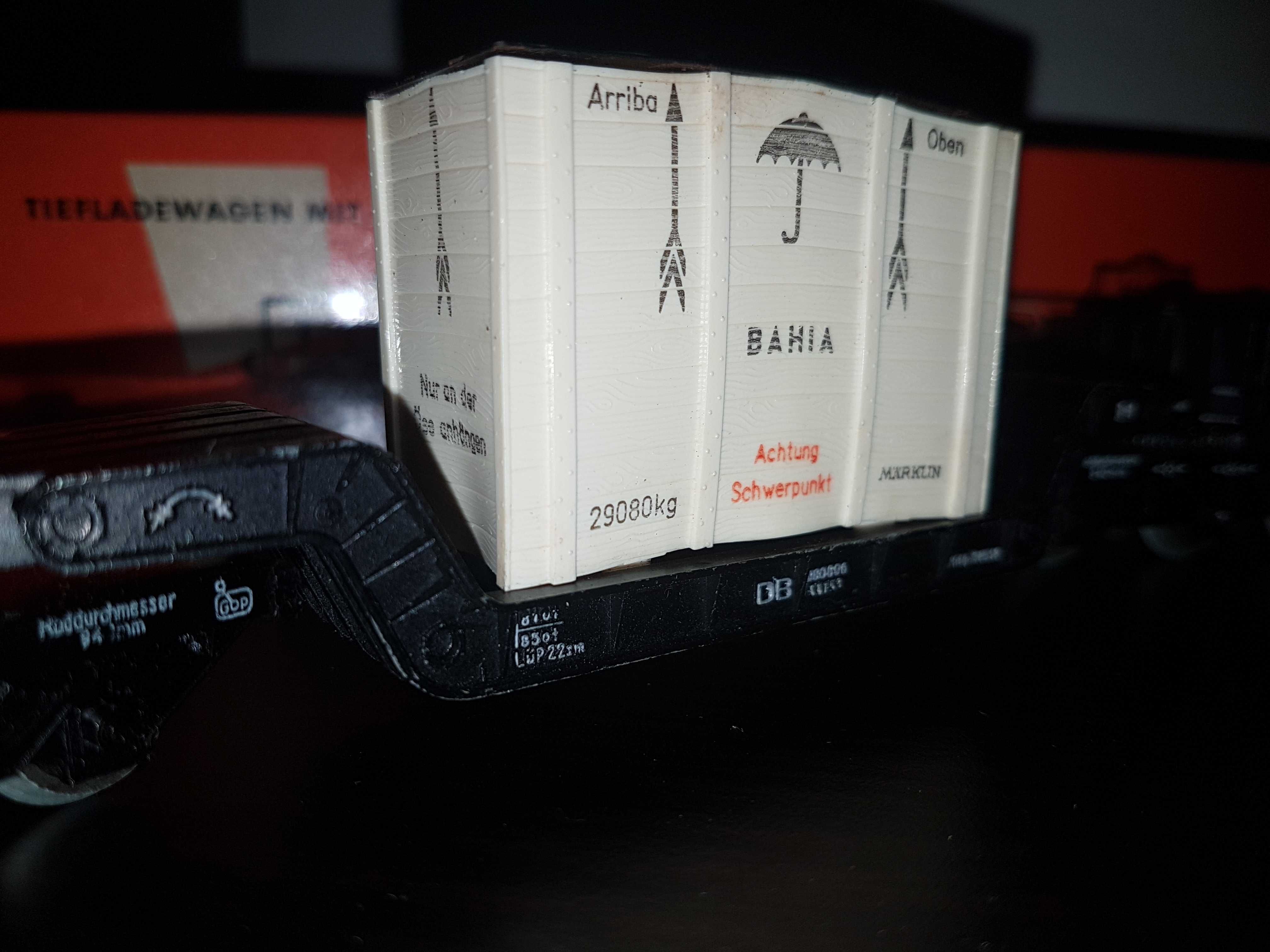Marklin 4618 Bogie Well Wagon