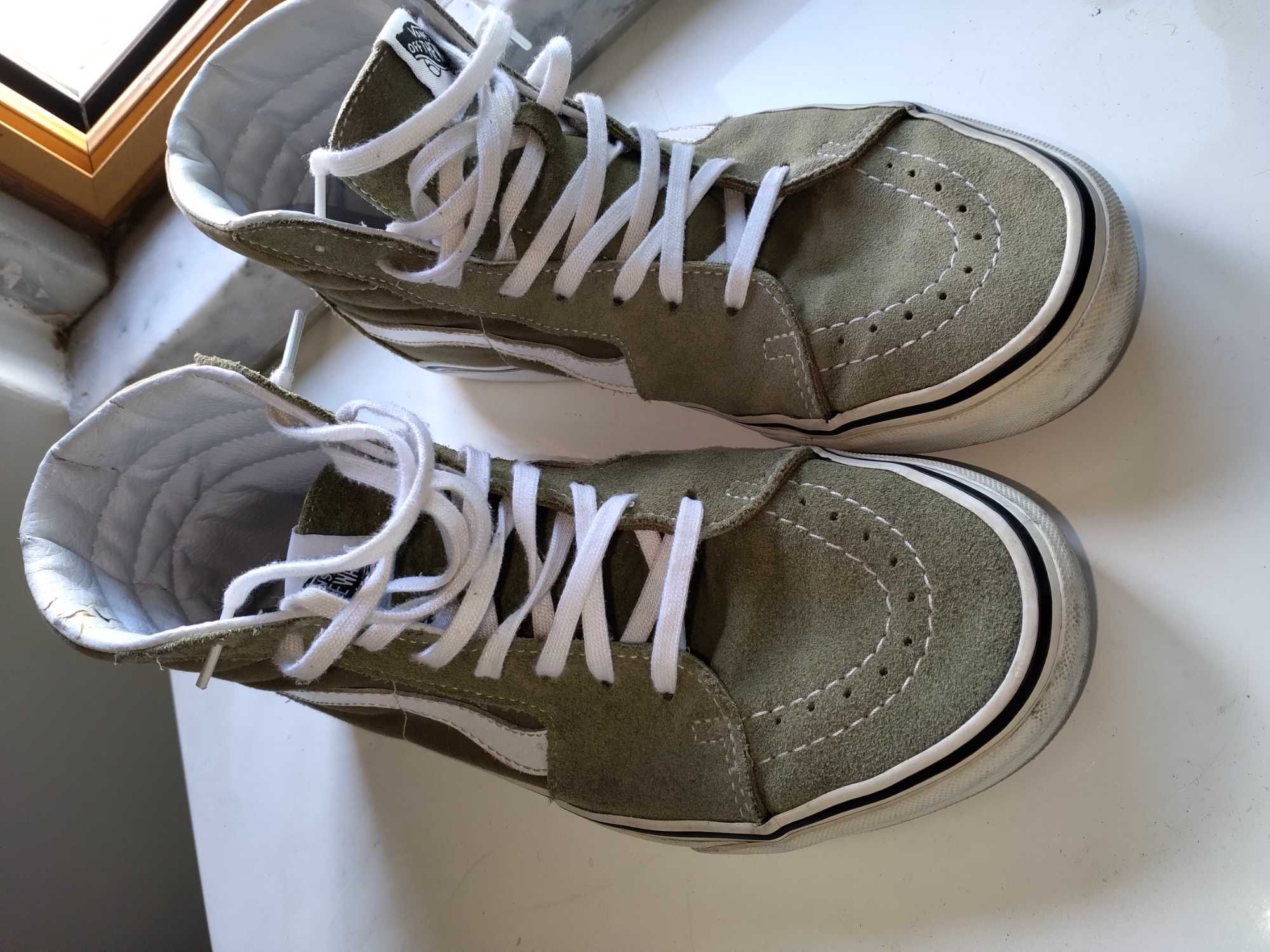 Tenis da vans verde