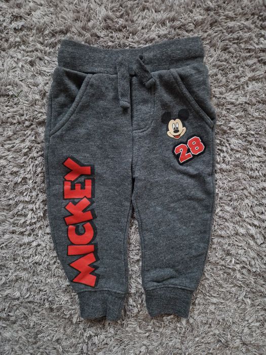 Spodnie dresowe z Myszką Mickey roz. 86 cm Disney