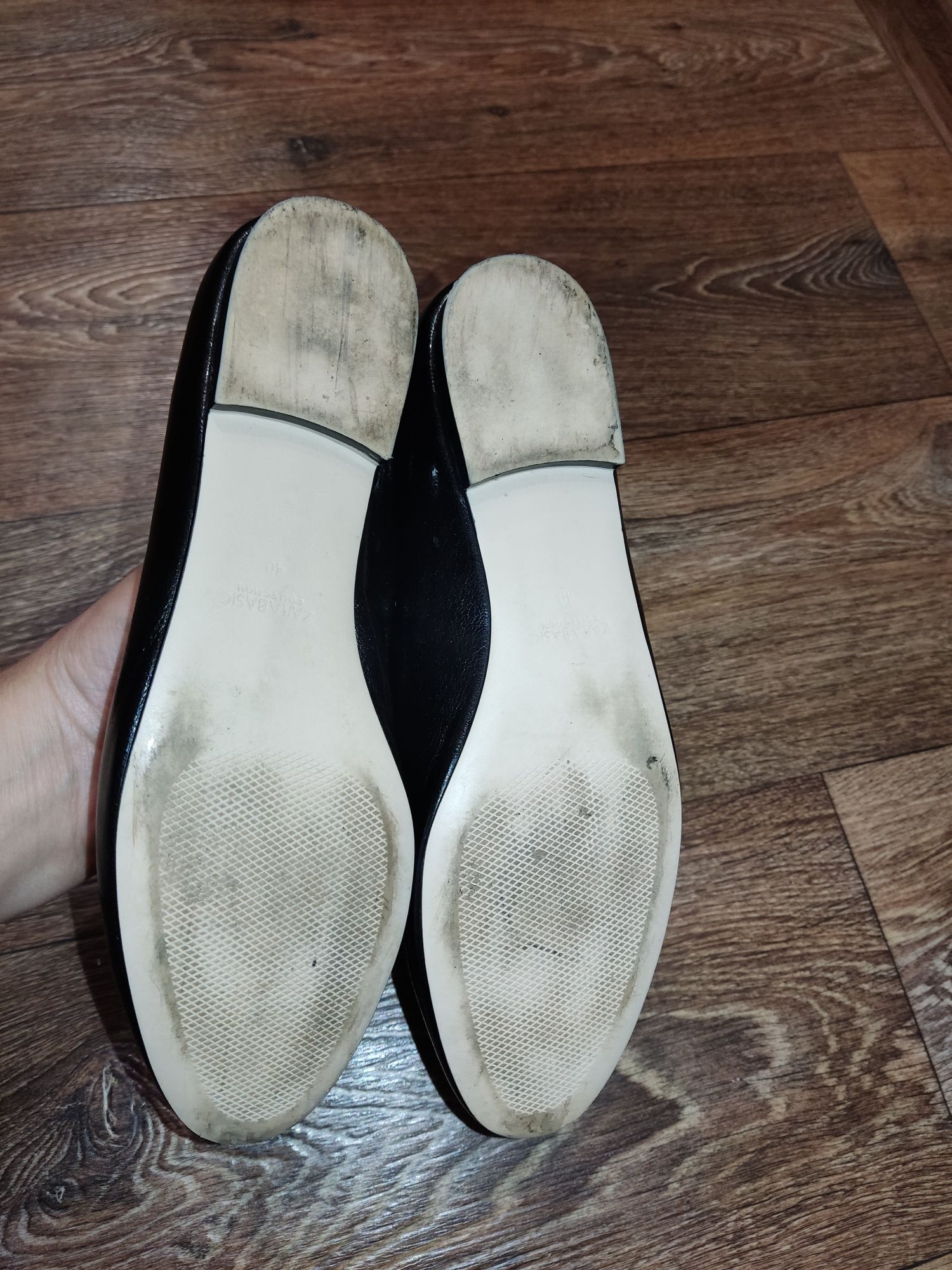 Туфли лоферы Zara р. 39-40 женские