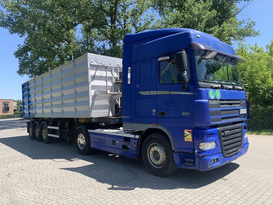 Продам Wielton напівпричіп самоскид зерновоз Daf XF105 гідравліка