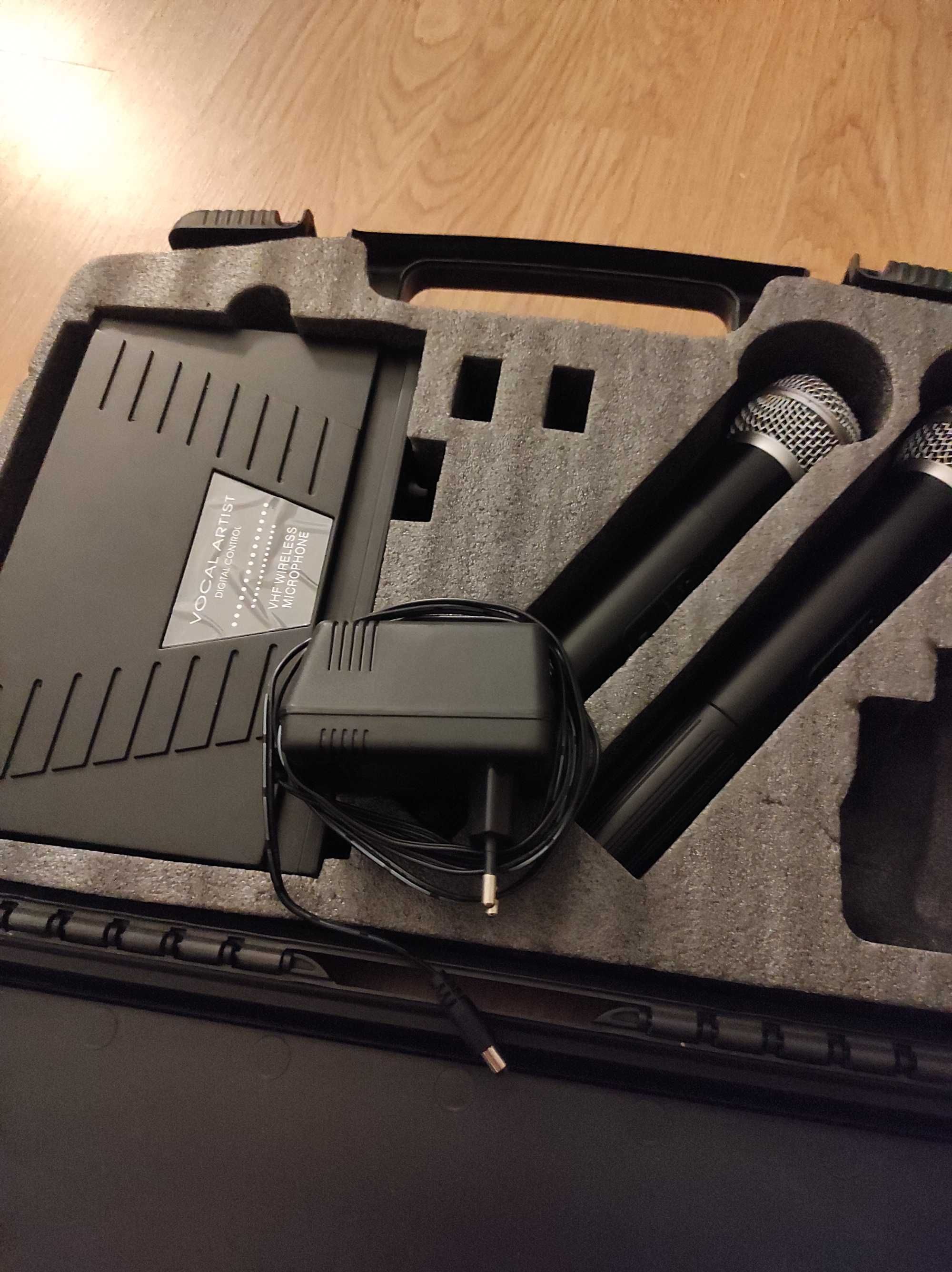 Mikrofon bezprzewodowy KAM KWM11 Dual VHF x2
