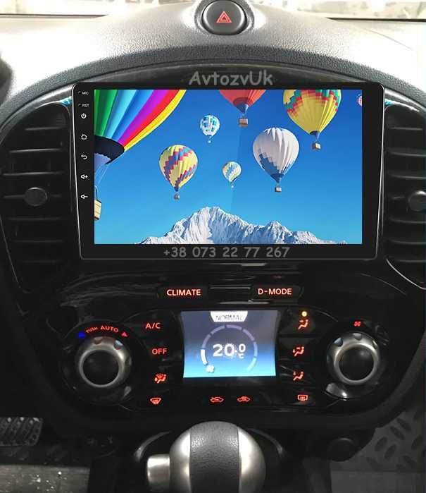 Android 14 JUKE KICKS Nissan QASHQAI Жук GPS 2 дин CarPlay Магнитола