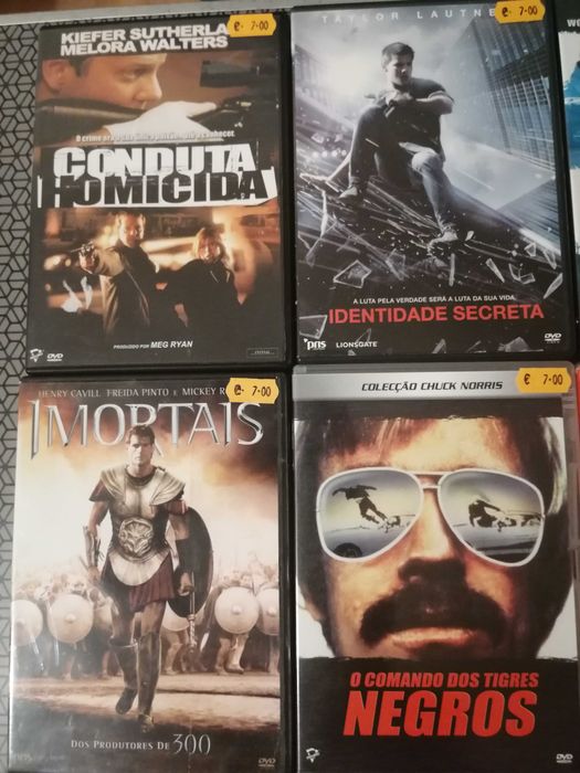 Filmes em Dvd Grandes Produções da Prisvídeo.