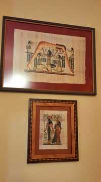 Картини на папірусі Єгипет Фараон