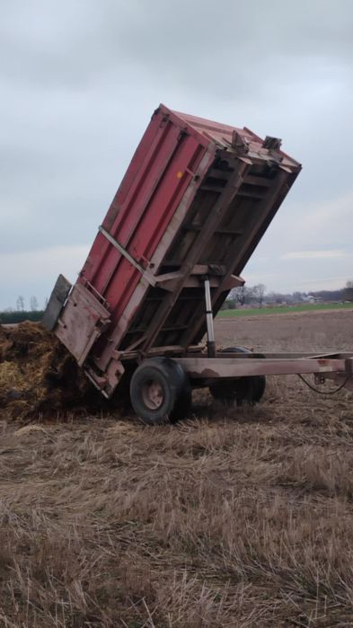 Przyczepka wywrotka jednoosiowa