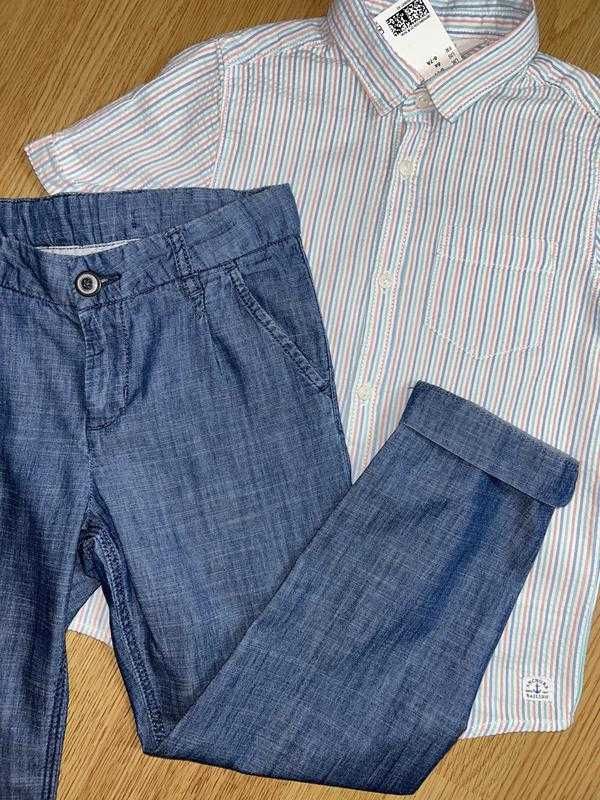 Легкі зручні бавовняні штанці H&M
