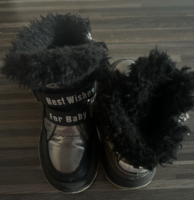 Buty zimowe dla dziewczynki Clibee futerko rozmiar 29