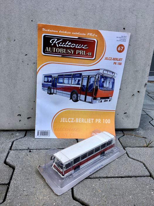 Czasopismo JELCZ-BERLIET PR 100 #67-autobusy PRL,auta,model,kolekcja
